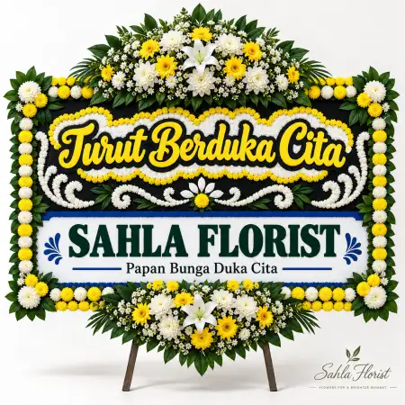 Papan Bunga Duka Mm2100